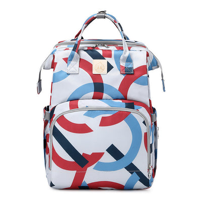 Bolsa Cuna Portátil Doble con Mochila para Mamá - Gran Capacidad - Image 4