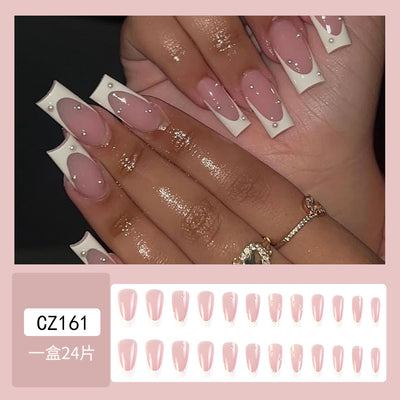 Uñas Postizas de Diamante Resistente - Diseño Europeo Premium - Image 24