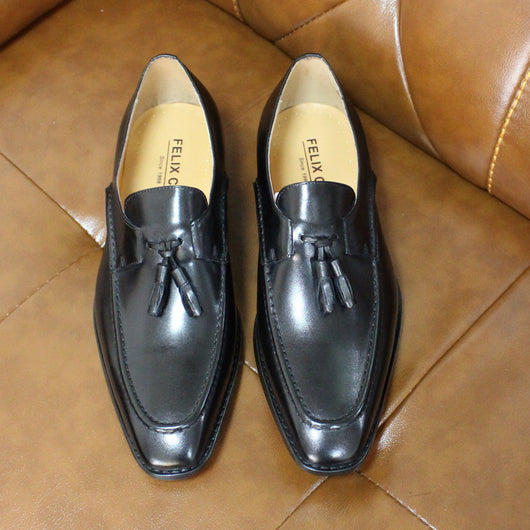 Zapatos Casuales de Cuero para Hombre con Borlas - Estilo Ejecutivo - Image 12