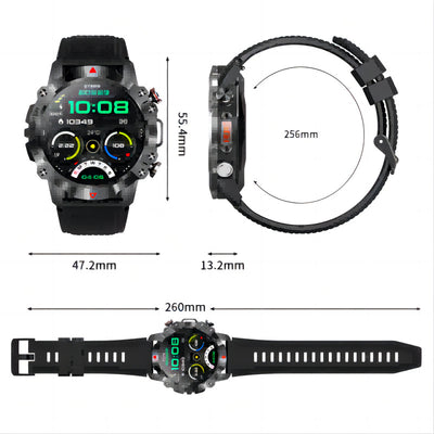 Reloj Deportivo Inteligente con Monitor de Frecuencia Cardíaca y Presión Arterial - Image 5