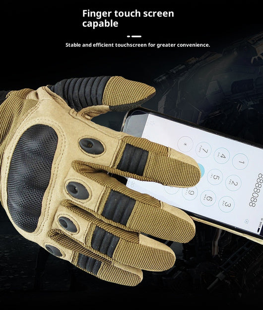 Guantes Tácticos Motociclista con Pantalla Táctil y Dedos Completos - Image 18