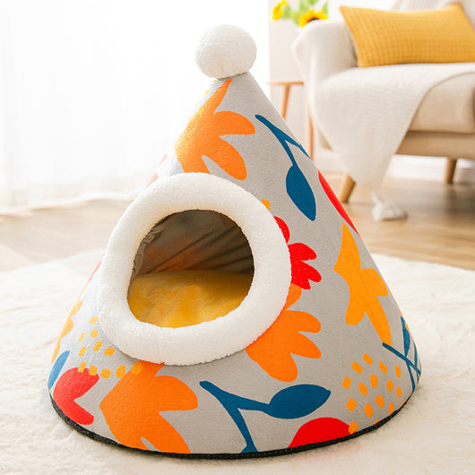 Casa Triangular Arenero Cerrado para Gatos - Image 5