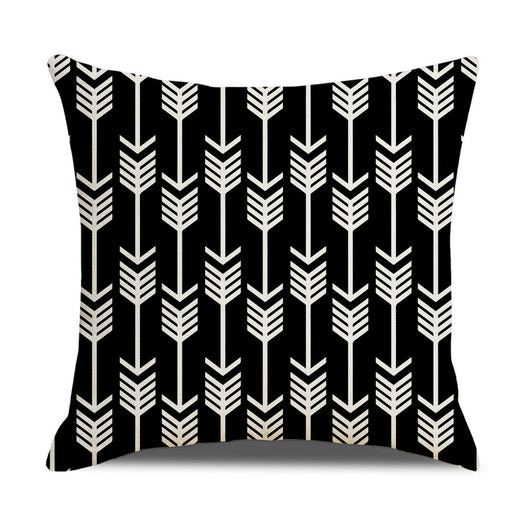 Funda de Almohada Lino Geometría Simple - Diseño Moderno para Sofá y Hogar - Image 65