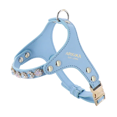 Arnés y Correa para Perro de Cuero PU con Strass Ajustable - Image 25