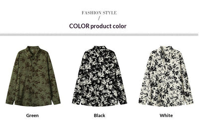 Camisa Manga Larga Ice Silk Estampada para Hombre - Image 10