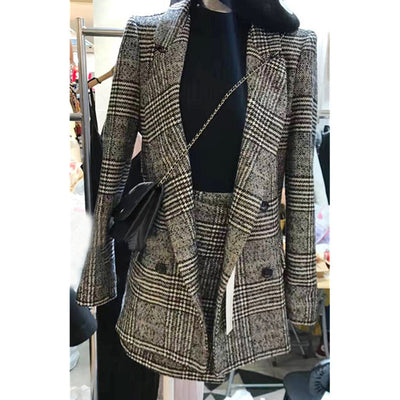 Conjunto de Falda y Blazer Slim Elegante con Aroma de Lujo - Image 6
