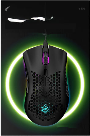 Ratón Inalámbrico Gaming con Diseño Hueco y Carga Luminosa - Image 6