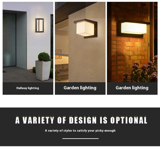Lámpara LED de Pared Exterior Impermeable con Sensor de Movimiento - Image 13
