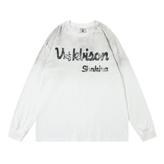 Camiseta Manga Larga Hombre Letras Góticas - Image 18