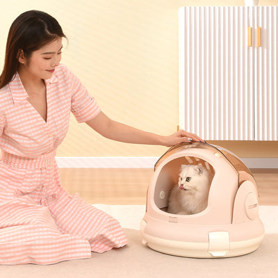 Arenero Portátil con Caja de Aire para Gatos - Image 2