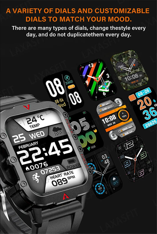 Reloj Inteligente con Llamadas Bluetooth para Deportes al Aire Libre - Image 10