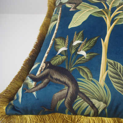 Almohada Decorativa Retro Verde y Dorado - Image 15