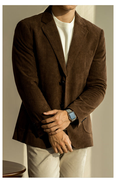 Blazer Slim Fit para Hombre - Primavera y Otoño - Image 15