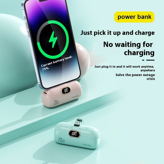 Banco de Energía Portátil Cápsula Compacta - Image 2
