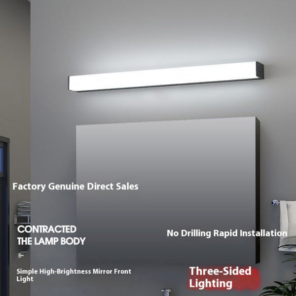 Espejo LED para Baño con Luz Integrada - Instalación sin Taladro
