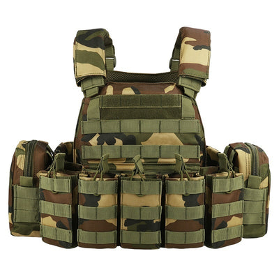Chaleco Táctico Anfibio con Camuflaje para Operaciones al Aire Libre - Image 10
