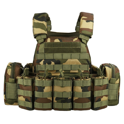 Chaleco Táctico Anfibio con Camuflaje para Operaciones al Aire Libre - Image 10
