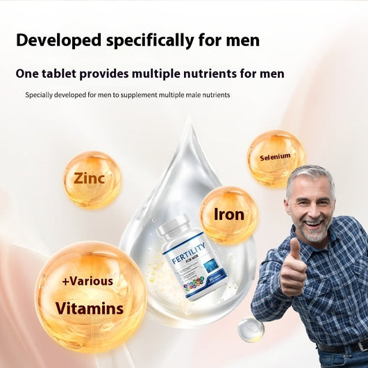 Tabletas para la Fertilidad Masculina - 60 Comprimidos - Image 3