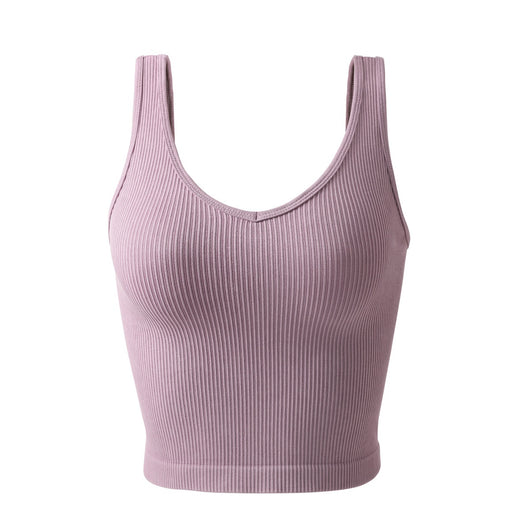 Top Deportivo sin Costuras Transpirable para Yoga Mujer - Image 3