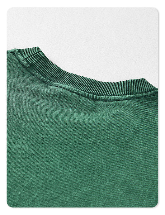 Playera Básica Acanalada con Manga Ajustada - Image 45
