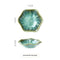 Plato De Flor De Loto Verde Jade