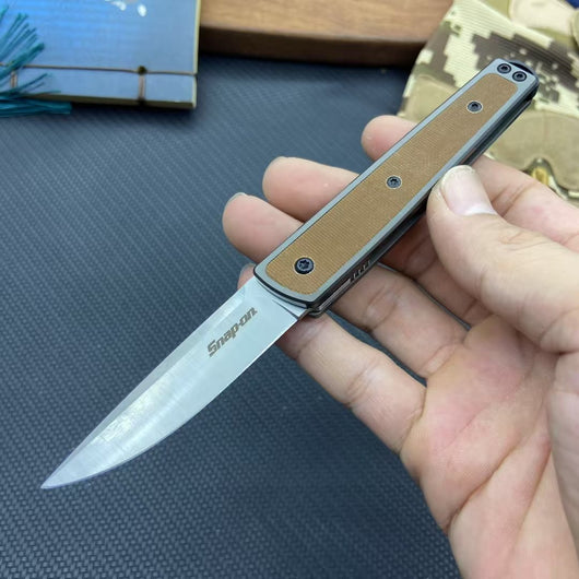 Cuchillo Plegable de Frutas con Diseño Personalizado Hecho a Mano - Image 16