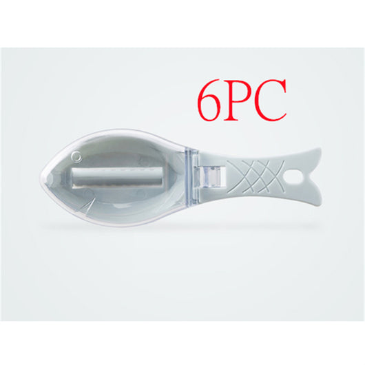 Raspador de Escamas de Pescado con Cuchillo Desarmable - Herramienta de Limpieza de Cocina - Image 20