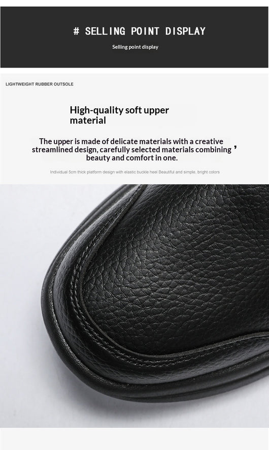 Zapatos de Cuero Ligero Premium para Hombre - Comodidad Casual Elegante - Image 20