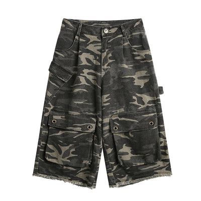 Pantalones Cortos Cargo Camuflaje para Hombre - Deportes y Aventura - Image 7
