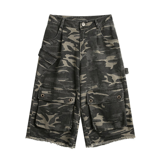 Pantalones Cortos Cargo Camuflaje para Hombre - Deportes y Aventura - Image 7