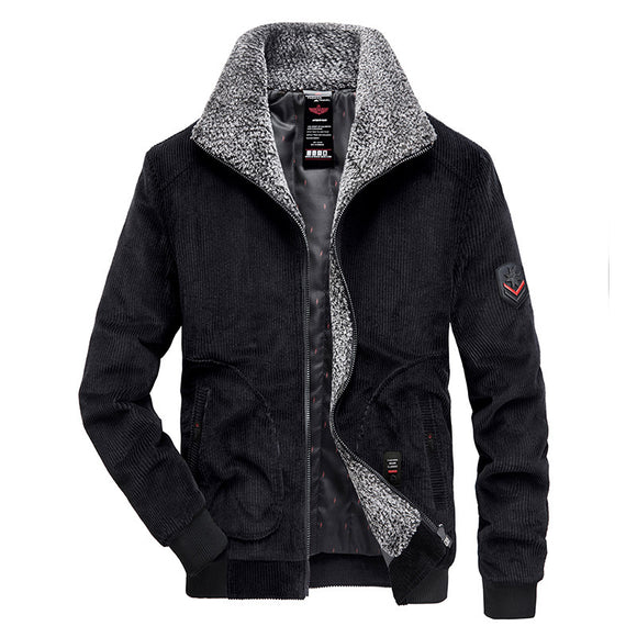 Chaqueta Cortavientos Casual para Hombre - Otoño e Invierno