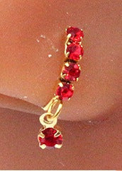 Aro Piercing Nasal Bisagra Mariposa con Zirconia - Tabique Elegante - Image 14