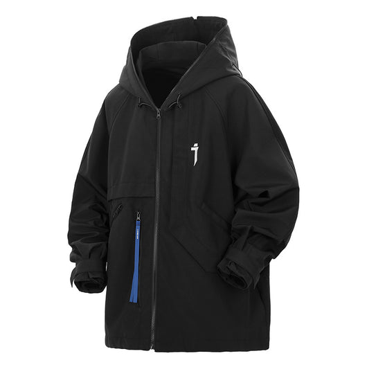 Chaqueta Táctica Hombre Bolsillos Irregulares Corte Oversized - Image 11