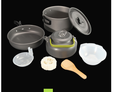 Juego de Tetera Portátil para Camping en Aluminio Reforzado - Image 5