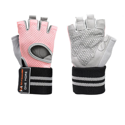 Guantes Deportivos Medio Dedo para Levantamiento de Pesas - Image 4