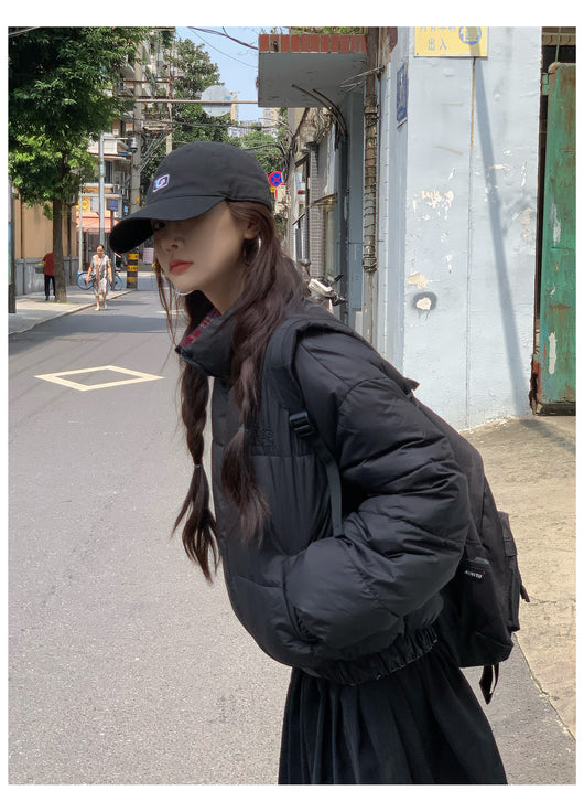 Abrigo Acolchado de Algodón Estilo Coreano para Mujer - Image 18