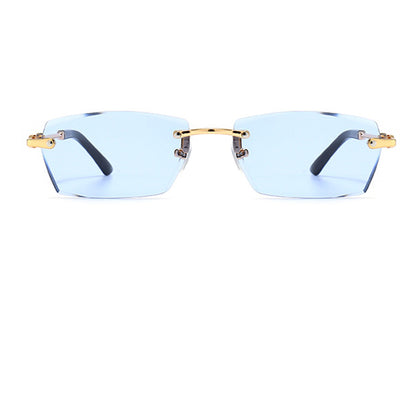 Gafas de Sol Frameless Color Gelatina - Estilo Personalidad - Image 3