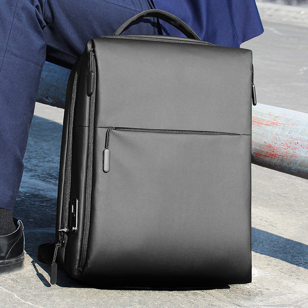 Mochila Antirrobo con Bloqueo Biométrico y Protección Contra Salpicaduras