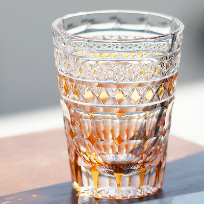 Vaso de Cristal Tallado a Mano Estilo Japonés para Whiskey y Jugos - Image 25