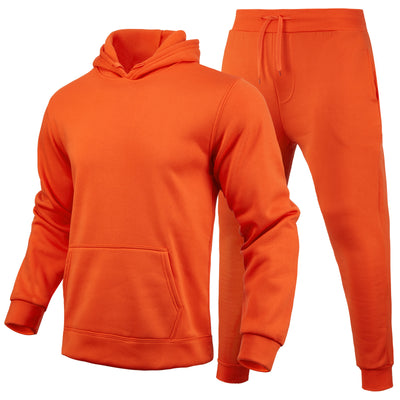 Sudadera Hoodie Slim Fit de Color Sólido para Hombre - Image 13