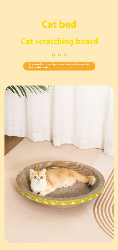 Rascador y Nido 2 en 1 para Gatos con Juguete Integrado - Image 14
