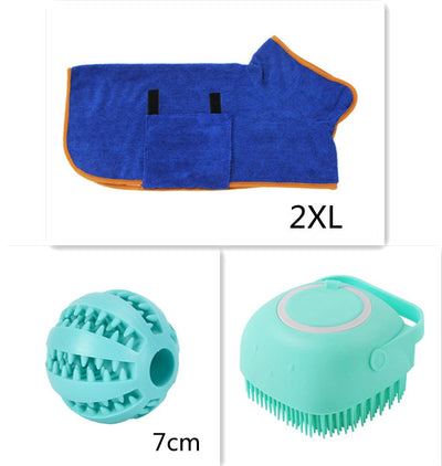 Guantes de Masaje y Baño para Perros con Dispensador de Champú - Image 69