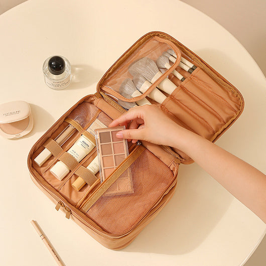Bolsa de Maquillaje Oxford con Divisores Portátil - Image 3