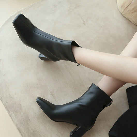 Botas de Cuero Premium con Diseño Minimalista - Image 21