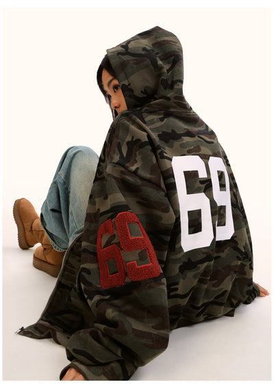 Sudadera Tipo Cardigan Camuflaje Forrada en Polar Grueso - Image 14