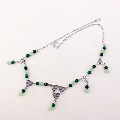Cadena Nudo Celta Irlandés con Pavo Real Pagano - Image 8