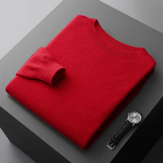 Suéter Interior Básico Cuello Redondo para Hombre Adulto Mayor - Image 15