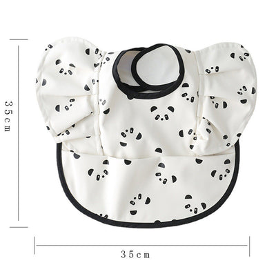 Babero Impermeable con Bolsillo Alas de Ángel para Bebé - Image 7