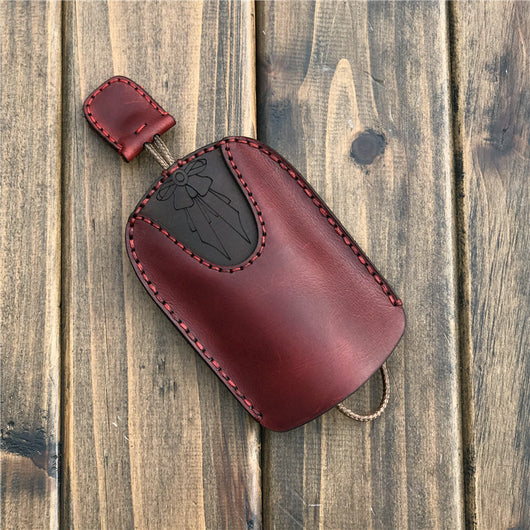 Estuche Retro para Llaves con Cordón Ajustable - Diseño Artesanal Universal