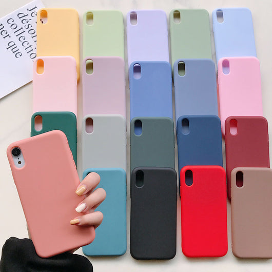 Funda Protectora de Silicona Esmerilada para Celular - Image 10